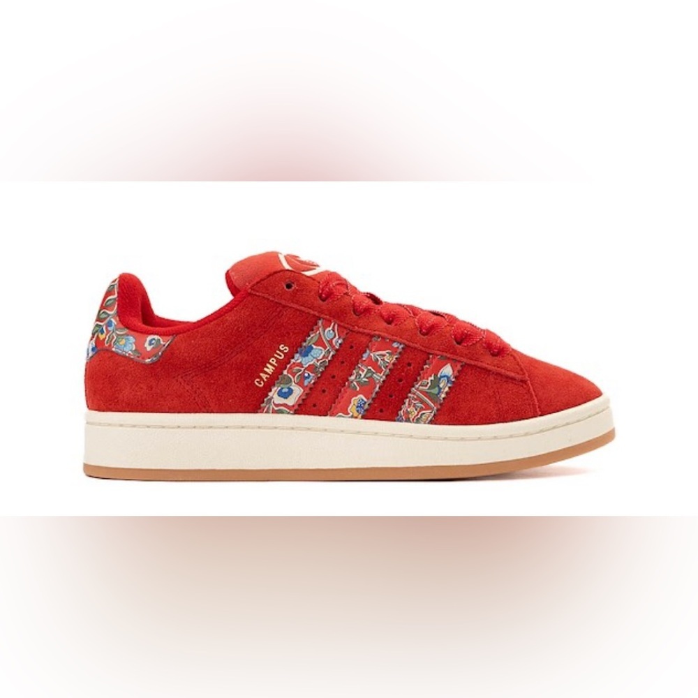 ADIDAS CAMPUS 00S X LIBERTY LONDON SHOES Size 6.5 NIB - Picture 2 of 10